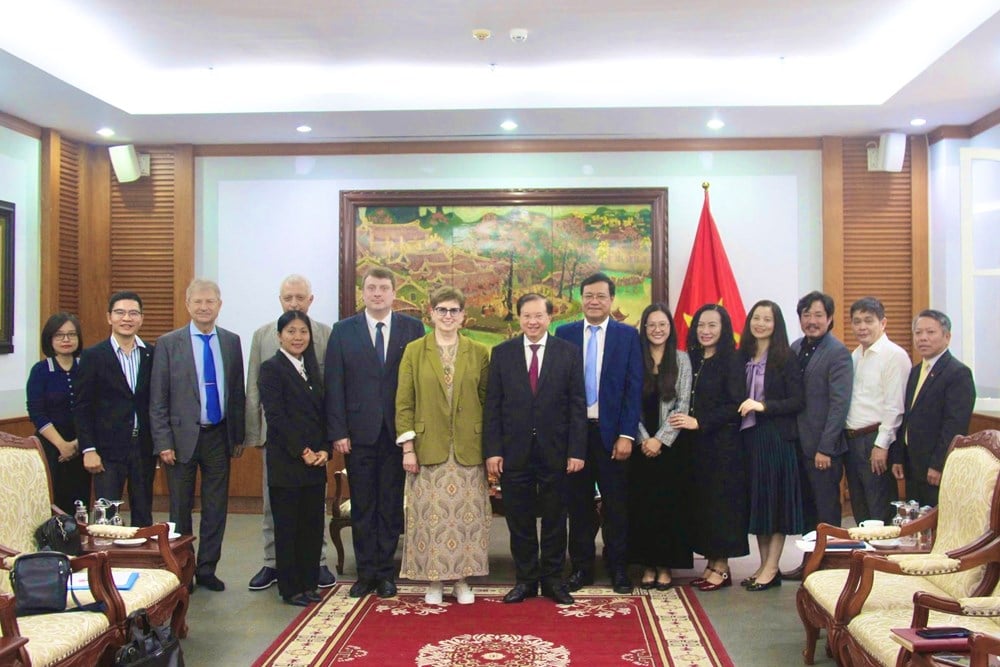 Mempromosikan kerja sama dalam pelatihan budaya dan seni antara Vietnam dan Federasi Rusia - foto 4