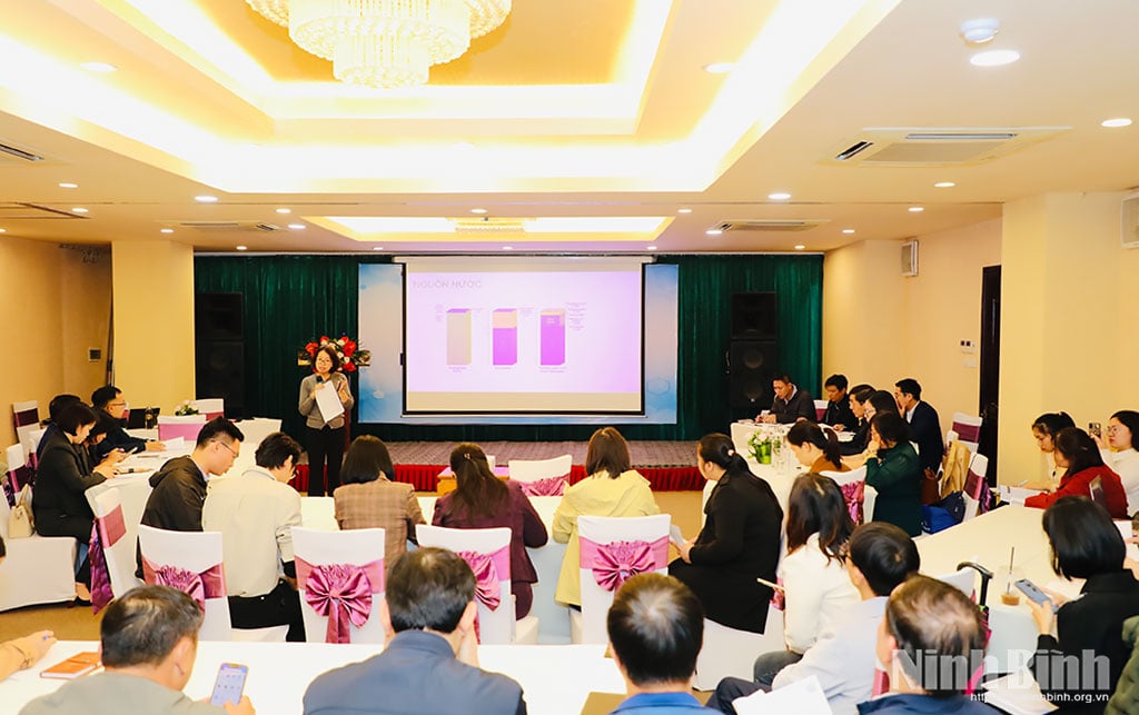 Scène de conférence.