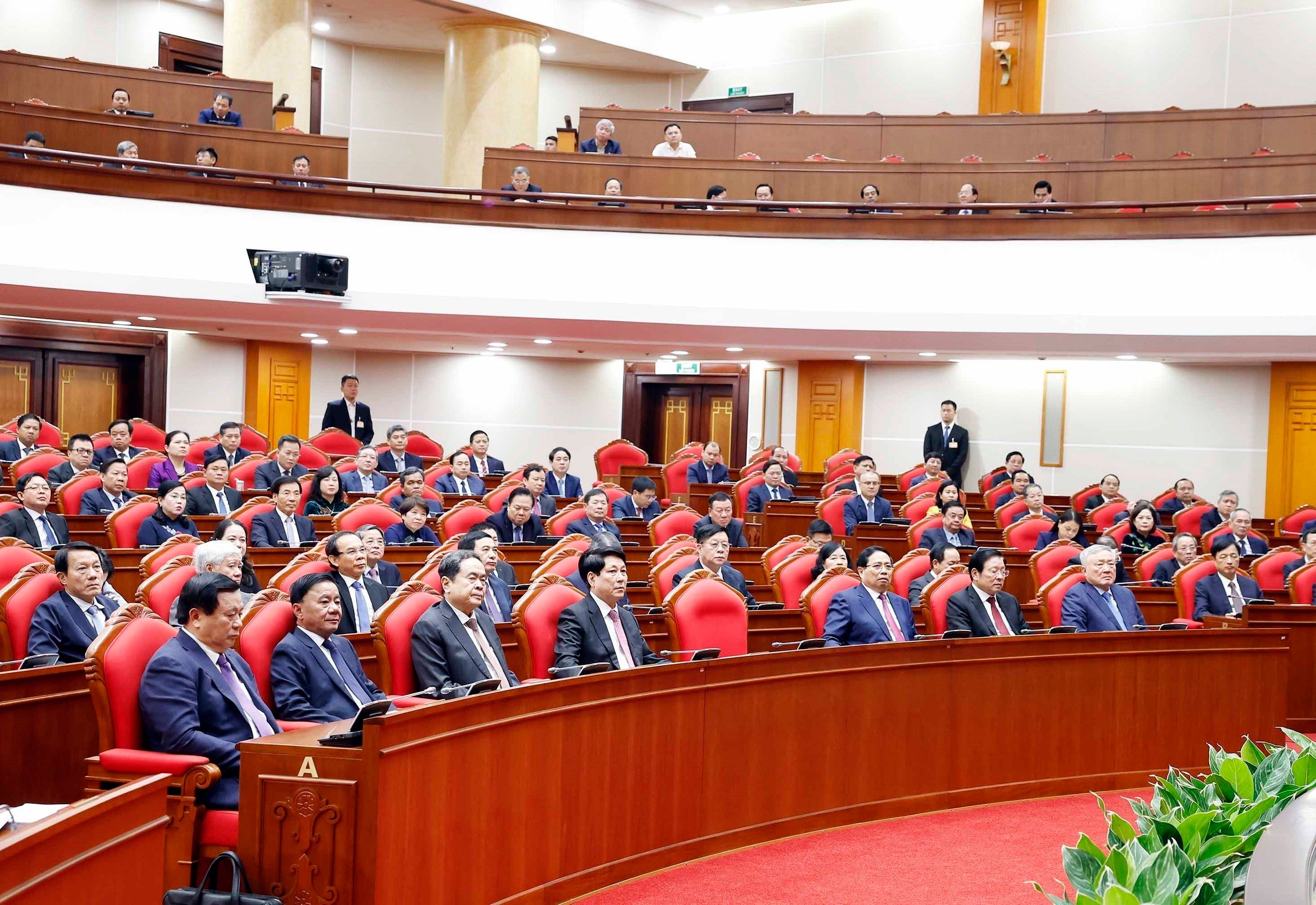 Thông qua Nghị quyết Hội nghị Trung ương 14 - Ảnh 2.