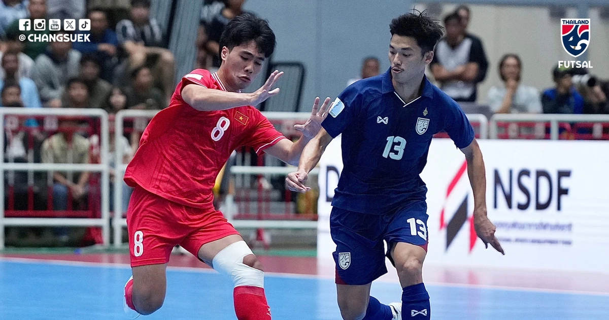 Đội tuyển futsal Việt Nam chung bảng Thái Lan ở VCK châu Á