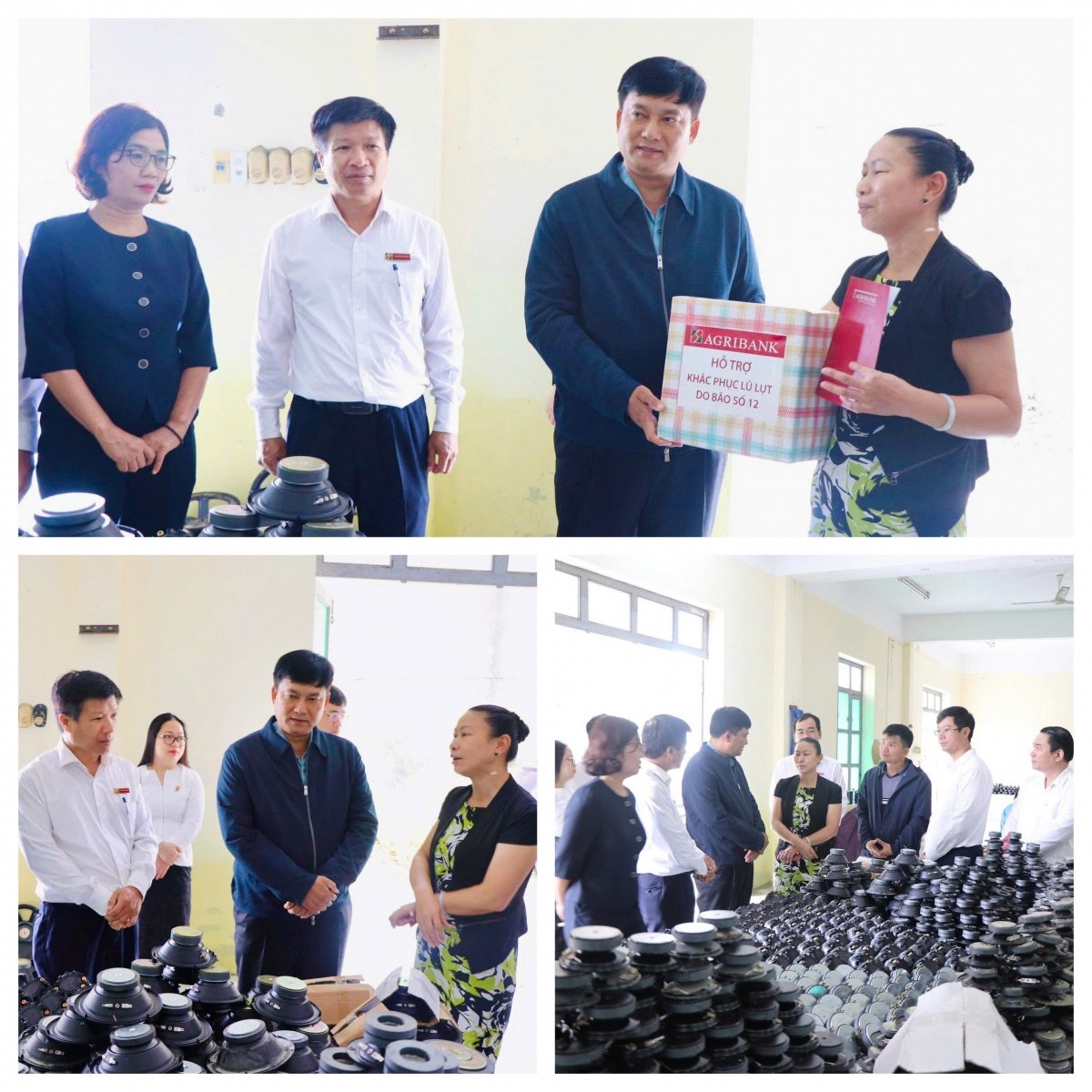 Agribank segera menyokong pelanggan dan pekerja di Da Nang dan Hue yang terjejas akibat ribut dan banjir