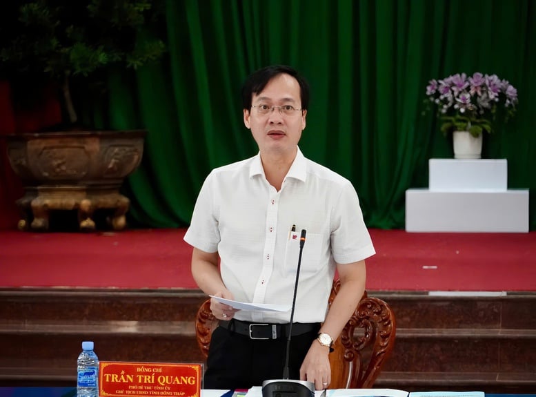 Ordföranden i Dong Thap-provinsen begärde att få främja Chủ tịch tỉnh Đồng Tháp yêu cầu phát huy vai trò 'đầu tàu' của 5 phường trung tâm- Ảnh 2.