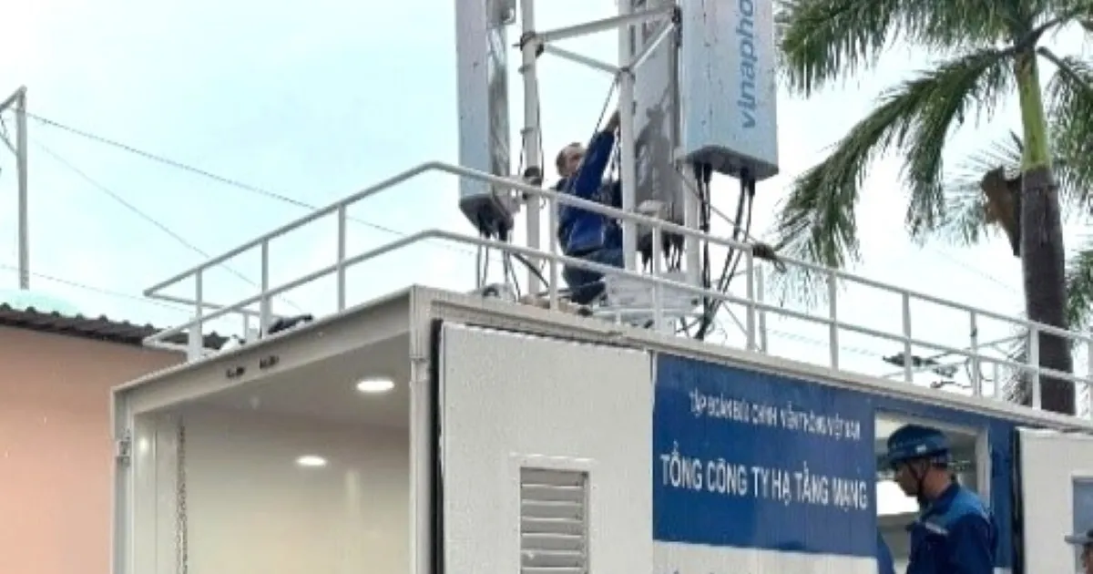 VNPT chủ động bảo vệ hạ tầng thông tin trước bão số 13