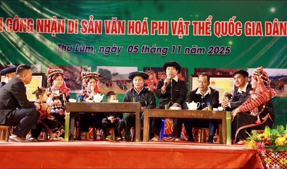 ການສະແດງສິລະປະ “Xoè” ແລະ “Xa Nha Ca” ຂອງຊາວ Ha Nhi ແມ່ນມໍລະດົກວັດທະນະທຳບໍ່ມີຕົວຕົນຂອງຊາດ - ຮູບພາບ 2