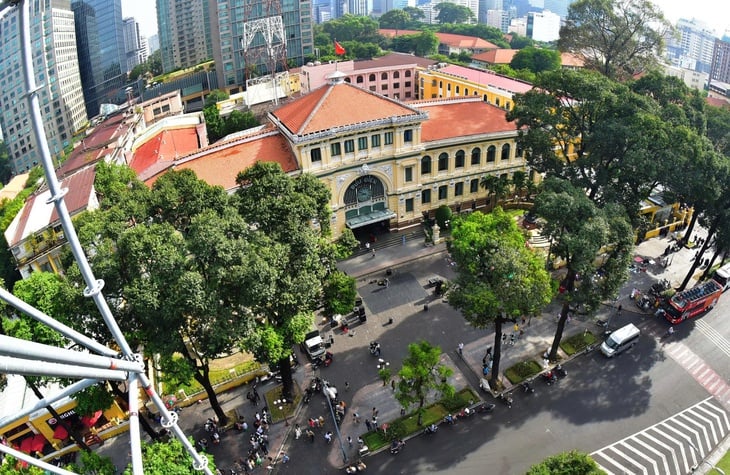 Offisielt forslag om å rangere postkontorbygningen i Ho Chi Minh-byen som en relikvie – Bilde 1. Bưu điện TP.HCM - Ảnh 1.