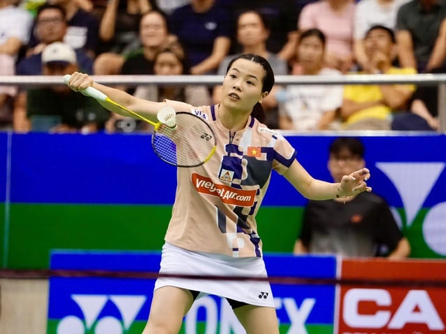 Une autre joueuse de tennis taïwanaise a rapidement perdu contre Nguyen Thuy Linh au tournoi de badminton Korean Masters - Photo 1. Thêm tay vợt Đài Loan thua nhanh Nguyễn Thùy Linh ở giải cầu lông Hàn Quốc Masters- Ảnh 1.