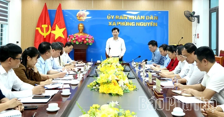 Kiểm tra công tác Hội và phong trào nông dân năm 2025 tại xã Phùng Nguyên