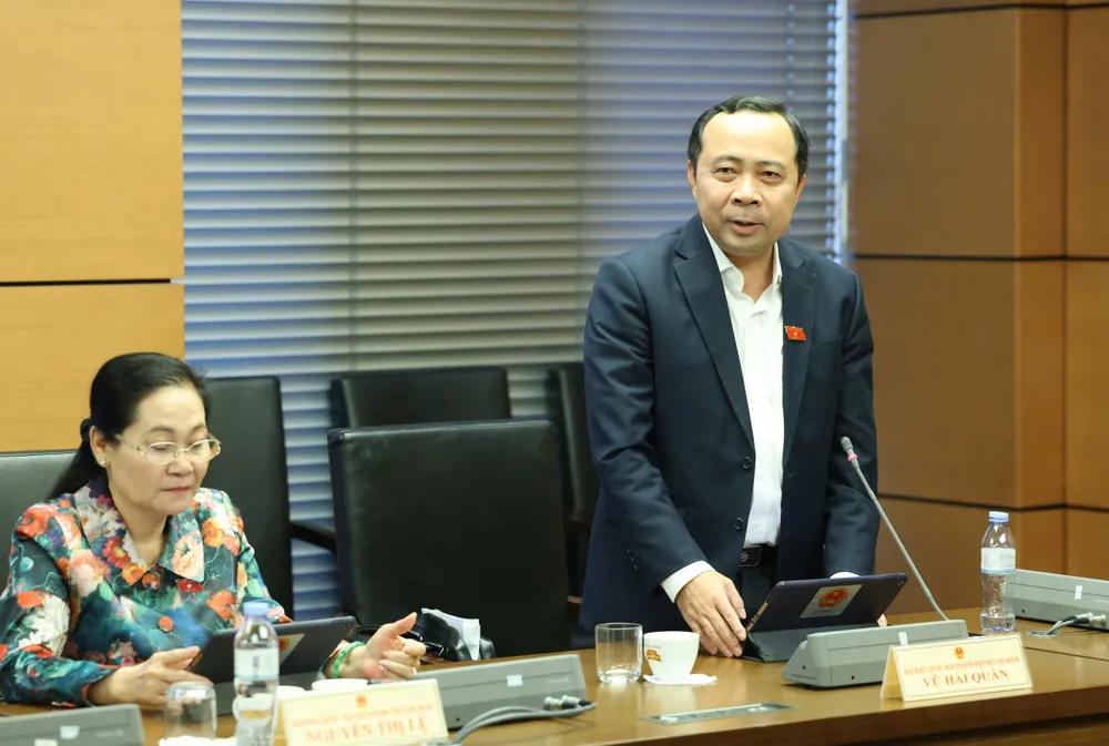 Delegat Vu Hai Quan (HCMC). Foto: QUANG PHUC