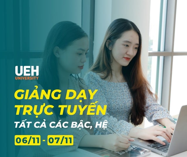 Đại học tại TP.HCM thông báo khẩn chuyển sang học trực tuyến từ tối nay - Ảnh 1.