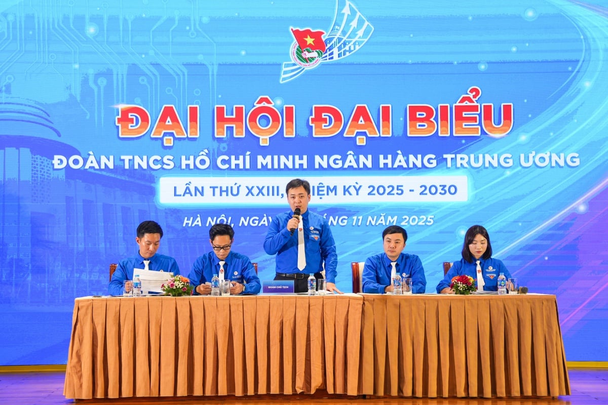 Kongres Ke-13 Kesatuan Belia Komunis Ho Chi Minh Bank Pusat berlangsung dengan jayanya. Đại hội Đại biểu Đoàn TNCS Hồ Chí Minh NHTW lần thứ XIII diễn ra thành công, tốt đẹp