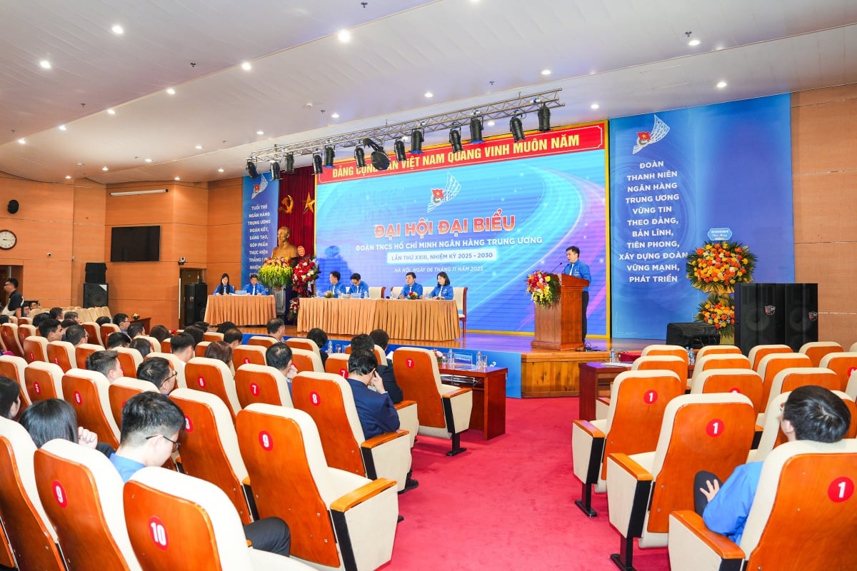 Kongres Ke-13 Kesatuan Belia Komunis Ho Chi Minh Bank Pusat berlangsung dengan jayanya. Đại hội Đại biểu Đoàn TNCS Hồ Chí Minh NHTW lần thứ XIII diễn ra thành công, tốt đẹp