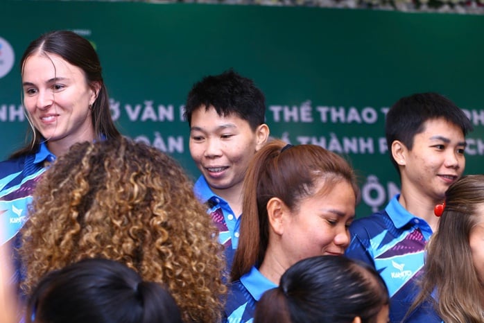 Kim Thanh trở lại trong ngày CLB TP HCM được lãnh đạo động viên trước C1 nữ châu Á - Ảnh 1.