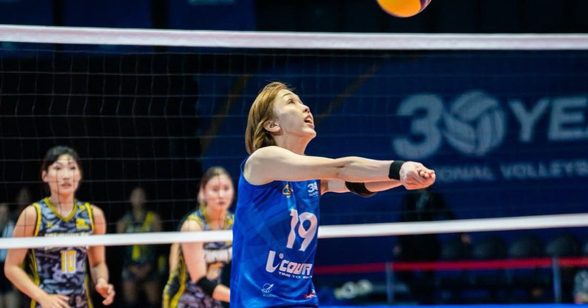 Ngôi sao bóng chuyền nữ cao 1m95 của Việt Nam tỏa sáng ở nước ngoài