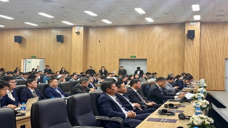 View of the International Conference on Research and Development (R&D) Cooperation and Business Connection between Vietnam and Korea.
