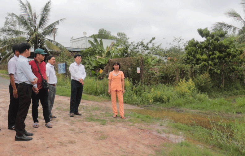 Controle op de uitvoering van het landbouwsteunbeleid in de gemeenten Long Chu en Hao Duoc