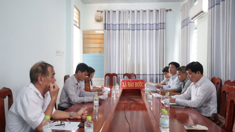 Controle op de uitvoering van het landbouwsteunbeleid in de gemeenten Long Chu en Hao Duoc