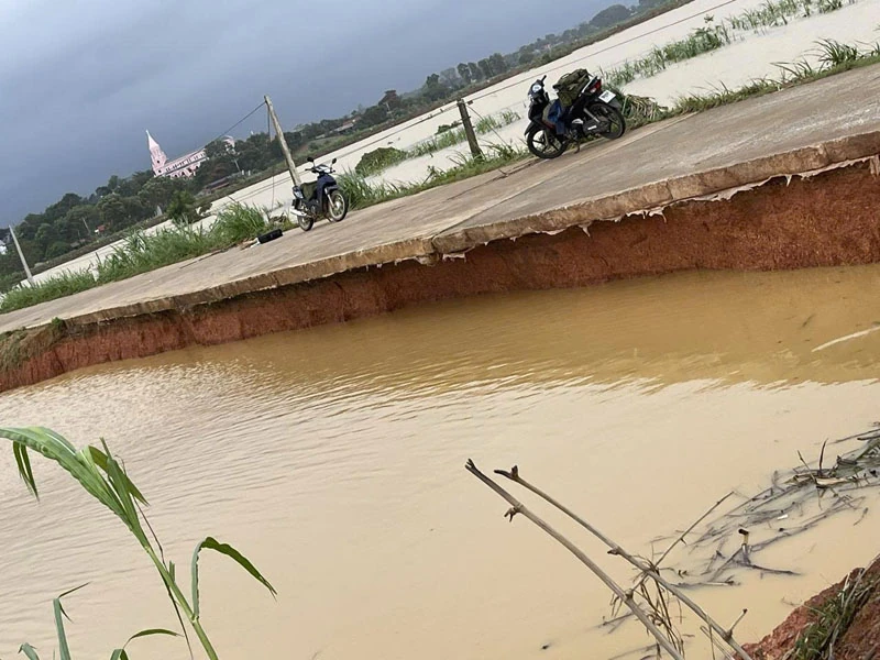 ການແກ້ໄຂແບບຍືນຍົງທີ່ຈຳເປັນພາຍຫຼັງເກີດເຫດການນ້ຳລົ້ນຢູ່ແຂວງ Xuan Tin