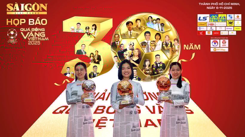 Het stemseizoen voor de Vietnam Golden Ball 2025 is officieel begonnen. (Foto: Organisatiecomité)