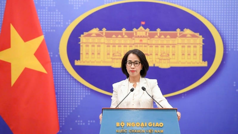 La portavoz del Ministerio de Asuntos Exteriores de Vietnam, Pham Thu Hang. (Foto: Ministerio de Asuntos Exteriores)