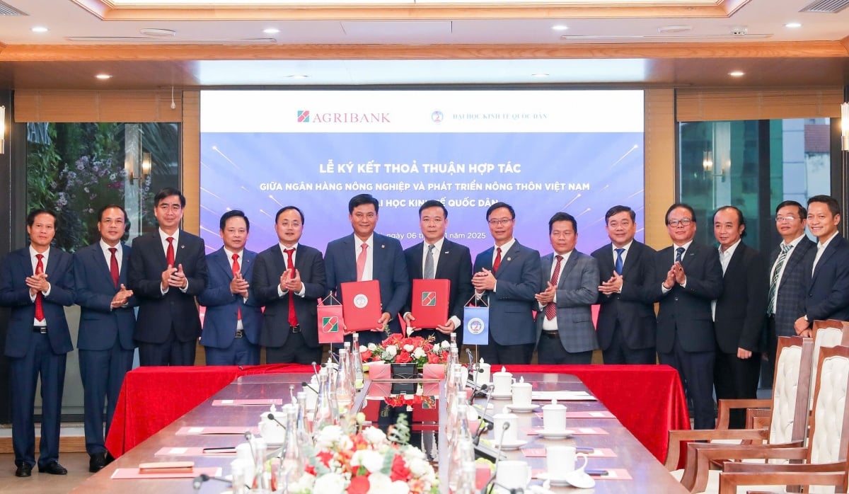 Agribank và Đại học Kinh tế Quốc dân ký kết hợp tác phát triển nguồn nhân lực chất lượng cao