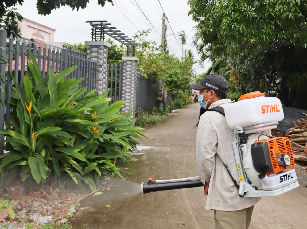 جداسازی و مدیریت شیوع تب دنگی در محله تان دونگ