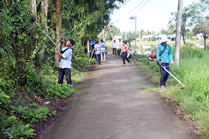 Construirea în unanimitate a unor noi zone rurale în Thanh Thoi An
