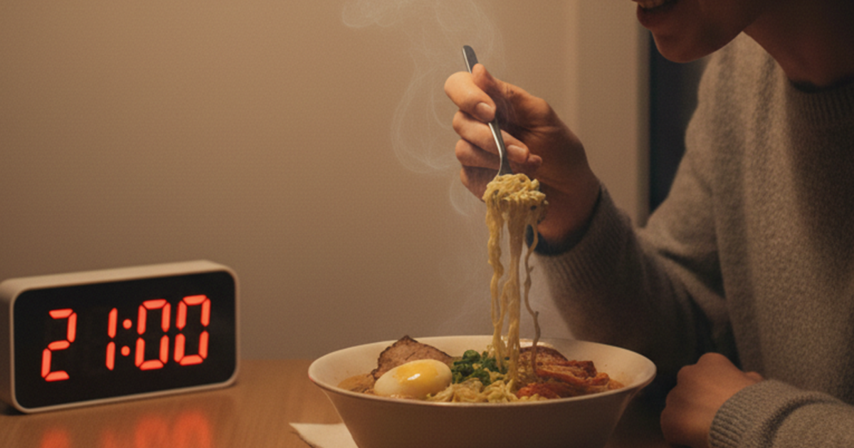 Ăn tối muộn có làm người trung niên bị mỡ máu, gan nhiễm mỡ?