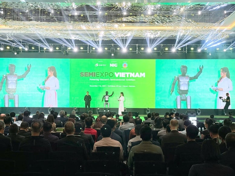 Opening van Vietnams grootste internationale tentoonstelling op het gebied van halfgeleiders - Foto 1.