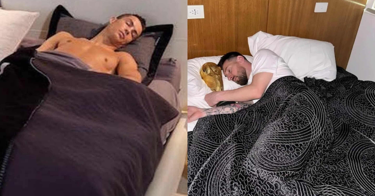 Vì sao Messi ngủ dài, Ronaldo ngủ ngắn?