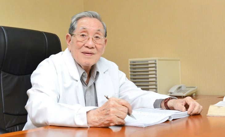 Professor Nguyen Dinh Hoi – Lærer for mange generasjoner av leger – Foto 1. GS Nguyễn Đình Hối - Ảnh 1.