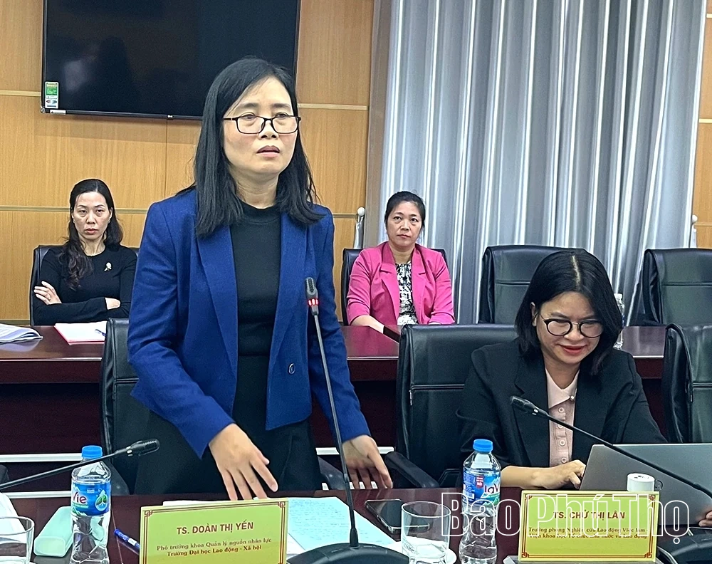 Vetenskaplig workshop om utveckling av mänskliga resurser i Phu Tho-provinsen för perioden 2025–2030