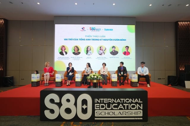 Những ‘mối duyên’ khi ra mắt học bổng S80 - tiếng Anh cho ‘Thế hệ vươn mình’ - Ảnh 4.