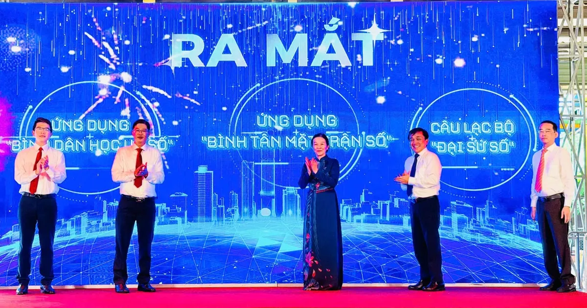 Ra mắt ứng dụng "Bình Tân Mặt trận số"