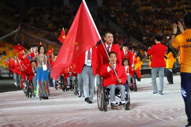វៀតណាមចូលរួម ASEAN Para Games 13 ដោយមានសមាជិកចំនួន 184៖ ខិតខំដណ្ដើមបានមេដាយមាសចំនួន 40 - រូបថត 1. Việt Nam tham dự ASEAN Para Games 13 với 184 thành viên: Phấn đấu giành 40 HCV- Ảnh 1.