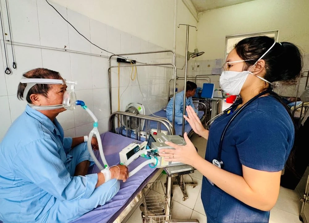 ការកសាងបរិយាកាសគ្មានផ្សែងនៅមន្ទីរពេទ្យ Thanh Hoa Lung