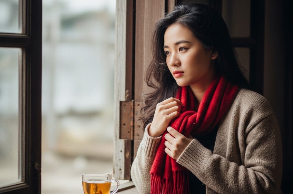 Vent froid du début de l'hiver