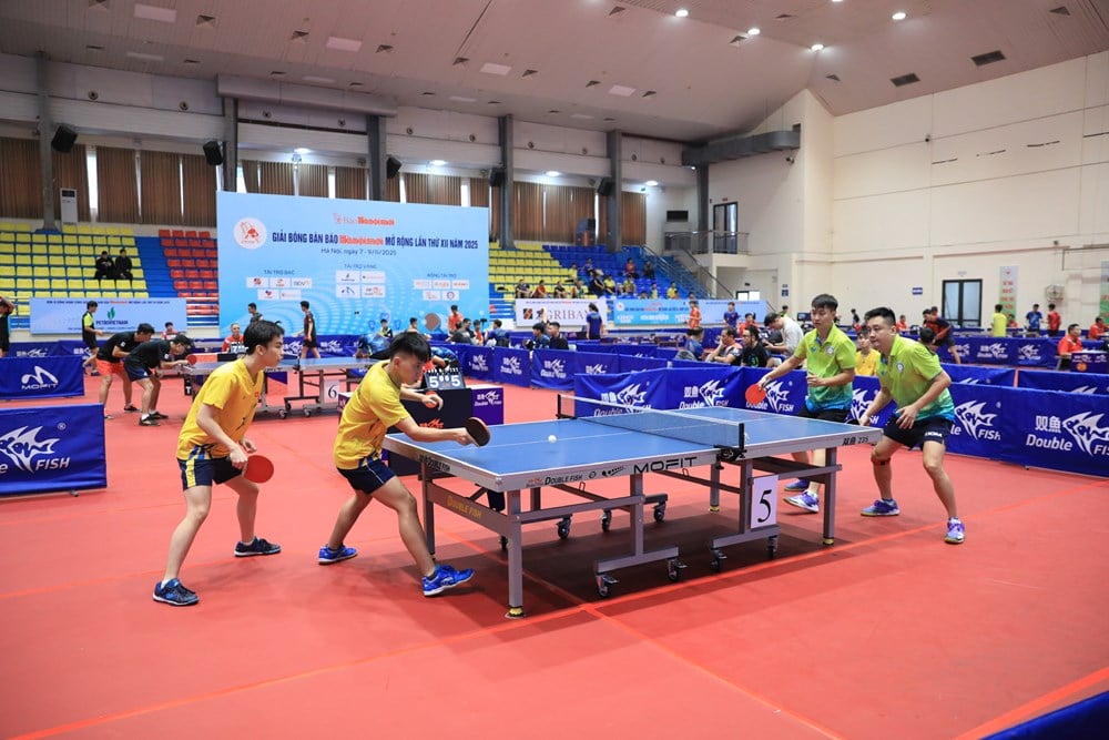 បើកការប្រកួតកីឡាវាយកូនឃ្លីលើតុ Hanoi Open Club ប្រកួតប្រជែងដណ្តើមពាន Hanoi Moi Newspaper Cup - រូបថត 2
