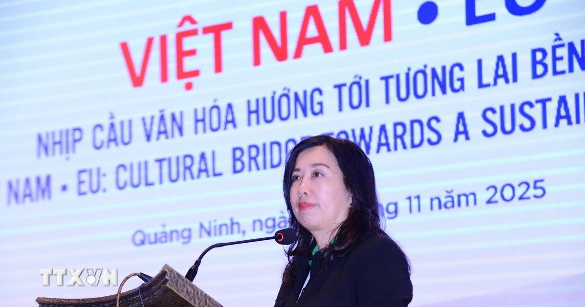 "Nhịp cầu văn hóa" gắn kết Việt Nam-EU hướng tới tương lai bền vững