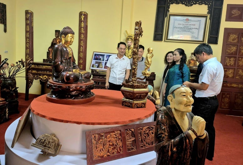 Son Dong craft village on the journey to integrate into the World Network of Creative Craft Cities - Photo 2. Làng nghề Sơn Đồng trên hành trình hội nhập Mạng lưới các thành phố thủ công sáng tạo thế giới- Ảnh 2.