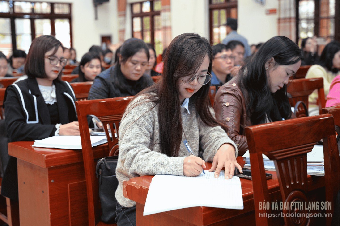 Delegáti účastnící se školení