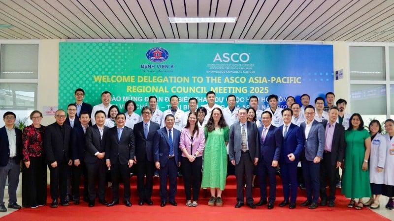 ASCO-delegationen besökte K-sjukhuset.