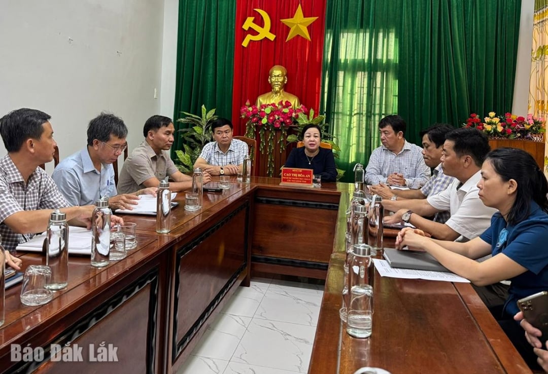 In Zusammenarbeit mit den Verantwortlichen der Gemeinde Hoa Xuan forderte die stellvertretende Sekretärin des Provinzparteikomitees, Cao Thi Hoa An, die lokale Verwaltung auf, die Lage weiterhin zu überprüfen und die Menschen umgehend zu unterstützen, damit diese ihr Leben stabilisieren können.