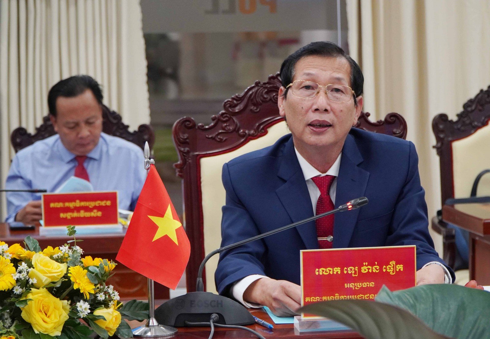 Ο An Giang και ο Takeo ενισχύουν την ολοκληρωμένη συνεργασία τους