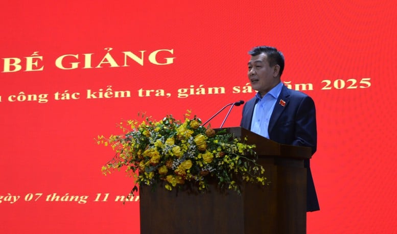 ពិធីបិទវគ្គបណ្តុះបណ្តាល ស្តីពីការងារអធិការកិច្ច និងត្រួតពិនិត្យឆ្នាំ២០២៥ - រូបថត ២. Bế mạc lớp bồi dưỡng nghiệp vụ chuyên sâu về công tác kiểm tra, giám sát năm 2025- Ảnh 2.