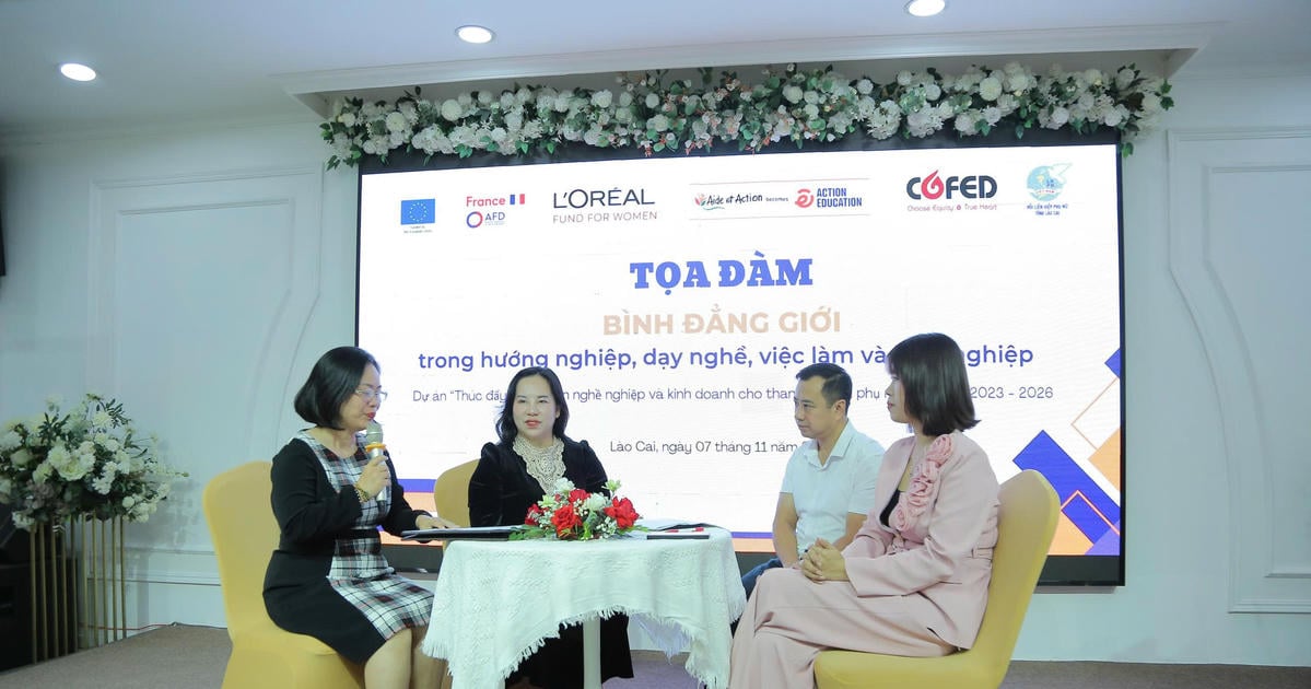 Thúc đẩy bình đẳng giới trong hướng nghiệp, dạy nghề và khởi nghiệp tại Lào Cai