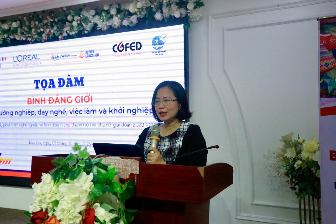 Fru Nguyen Kim Thuy - chef för Center for Gender, Family and Environment in Development (CGFED): Projektets största prestation ligger inte bara i antalet utan också i förändringen i medvetenhet och främjandet av varje individs inre styrka.