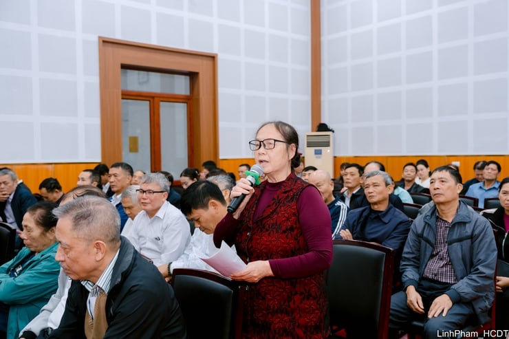 Lãnh đạo phường Long Biên đối thoại với người dân- Ảnh 3.