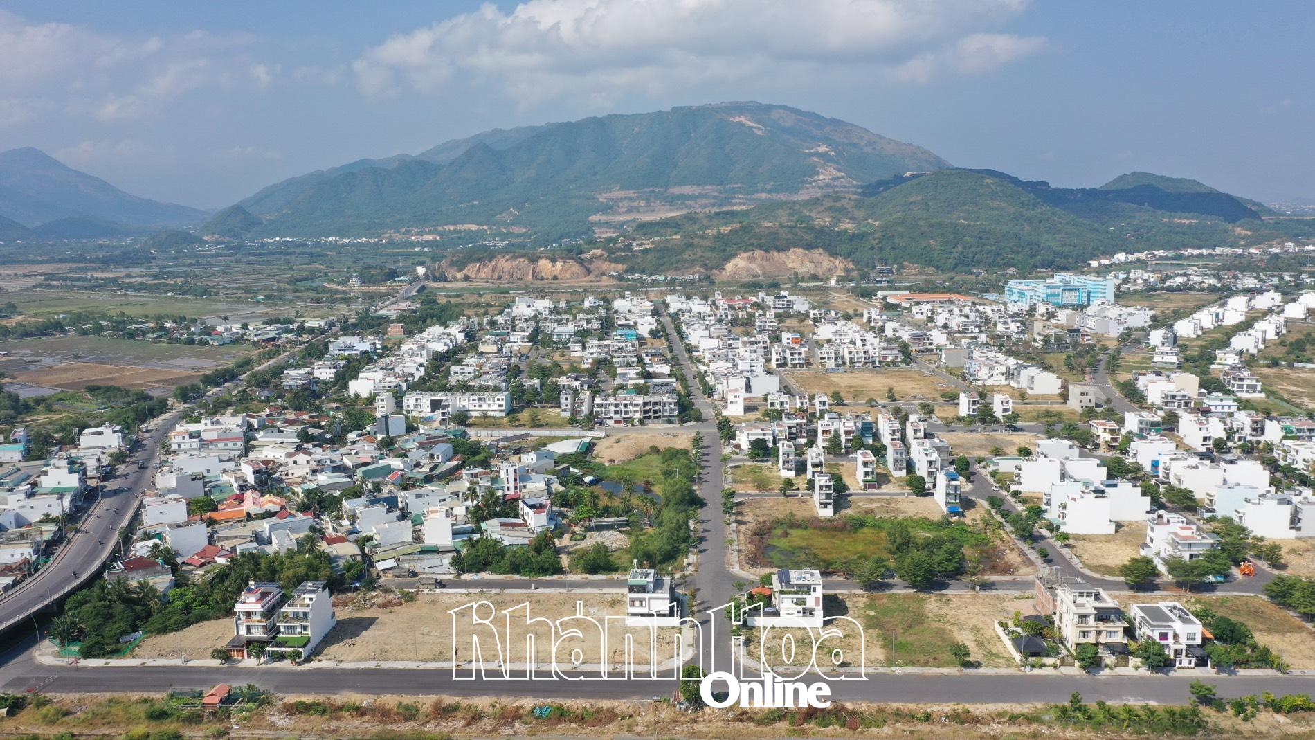Nam Nha Trang-distriktet sett ovenfra.