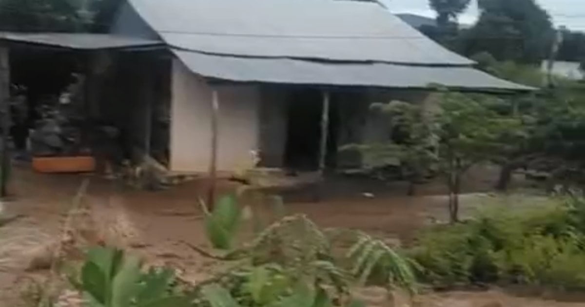 Lũ Sông Lũy gây ngập 170 căn nhà ở Lương Sơn