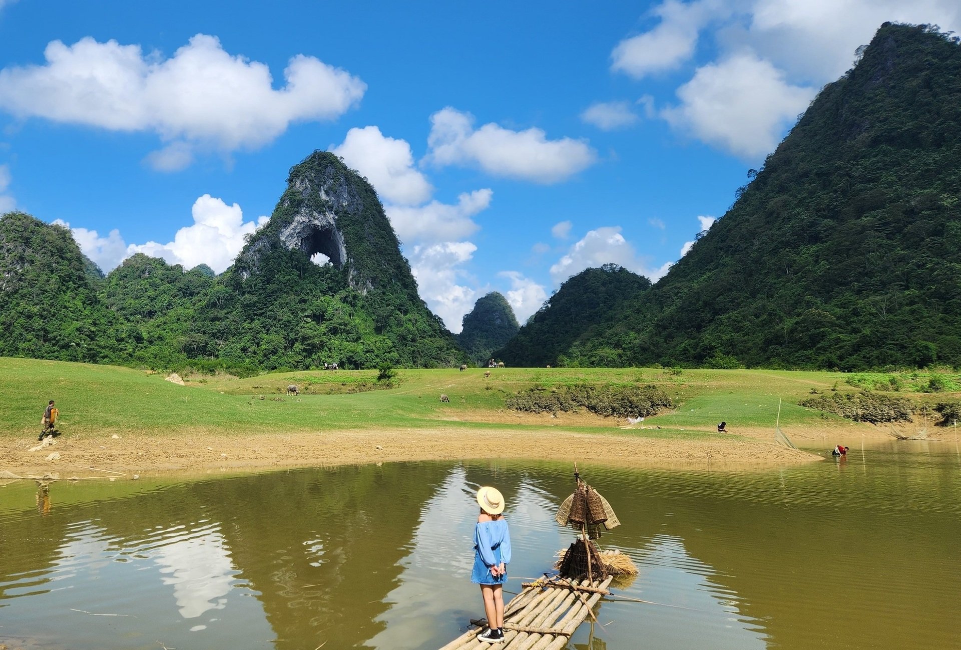 Cao Bang ក្នុងរដូវដ៏ស្រស់ស្អាតបំផុតរបស់វា៖ ភ្នំ ព្រៃឈើ និងទឹកជ្រោះអញ្ជើញអ្នកទេសចរ - ១១